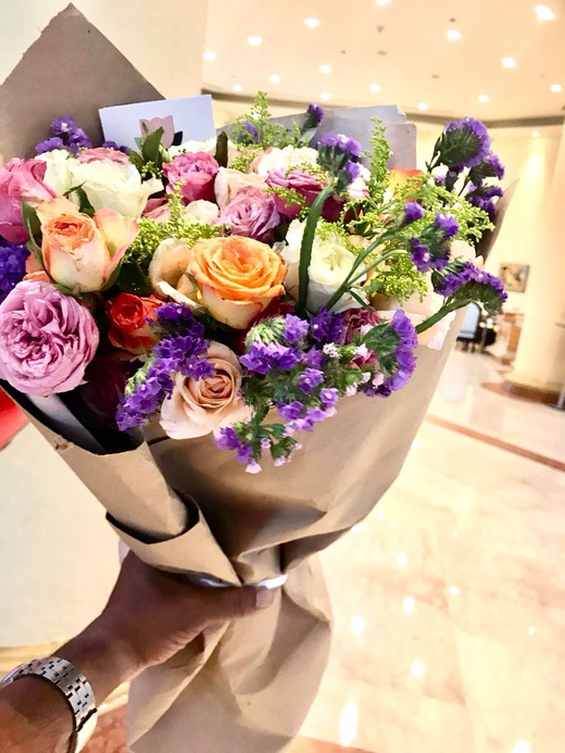 Микс Букет в Вазе