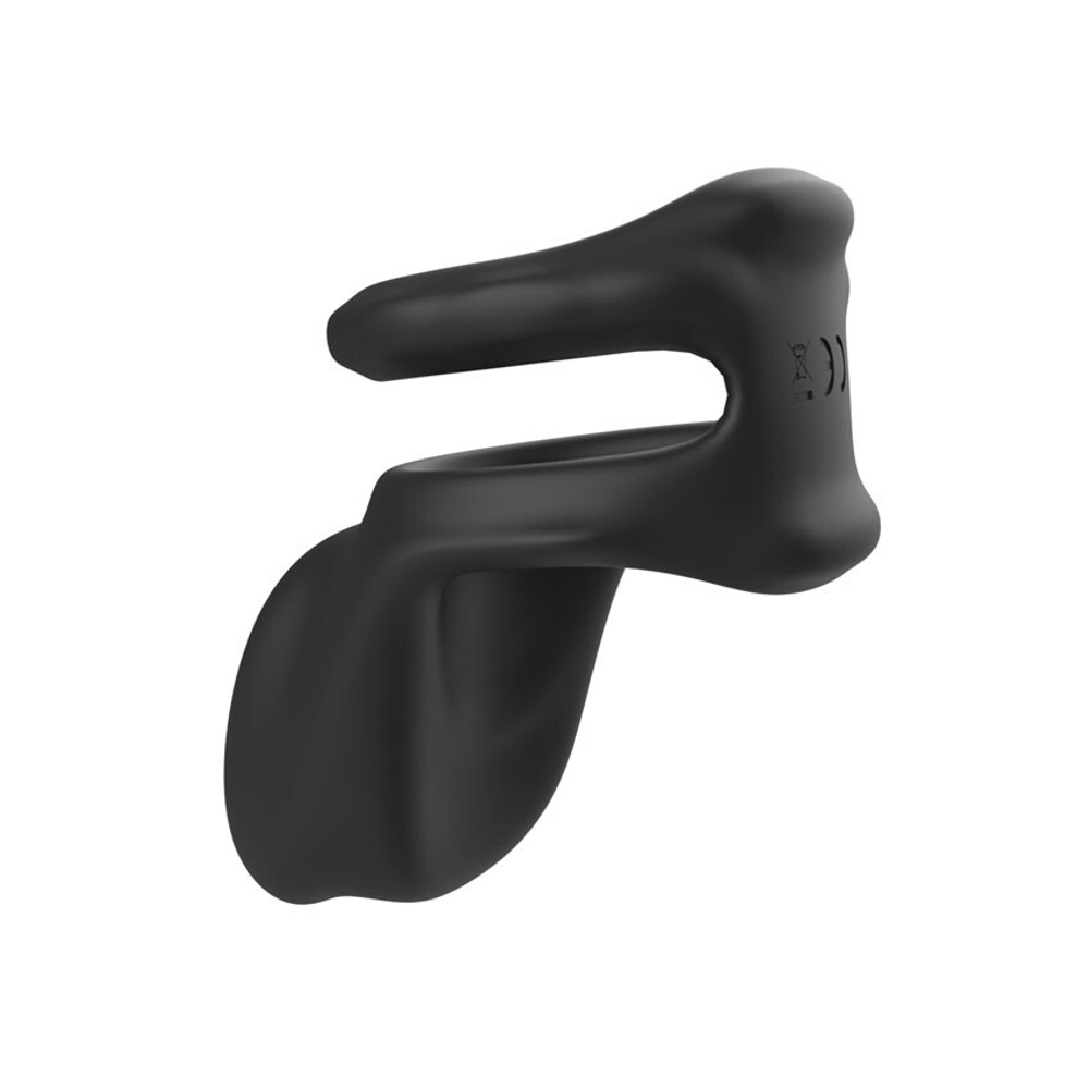 Стимулирующая насадка на пенис и мошонку I-MOON MY-922, 10 режимов