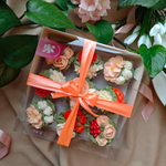 Набор “Цветочная коллекция из 9 шоколадных горшочков” — уют и вкус в каждом лепестке