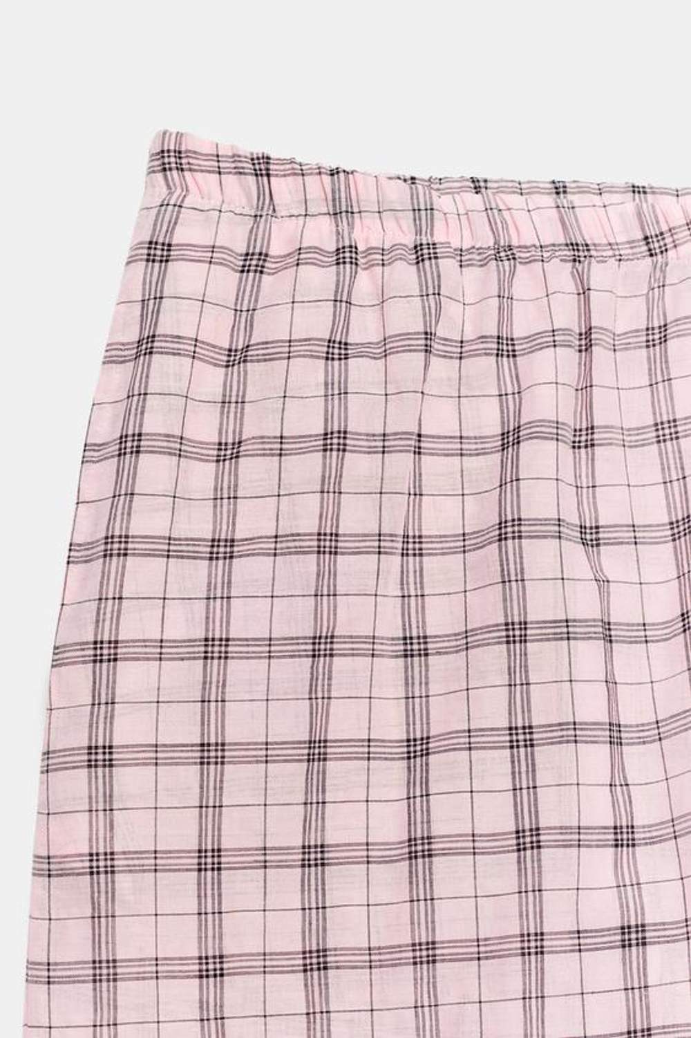 ZARA БРЮКИ-ШАРЫ В КЛЕТКУ — ZW COLLECTION, РОЗОВЫЙ