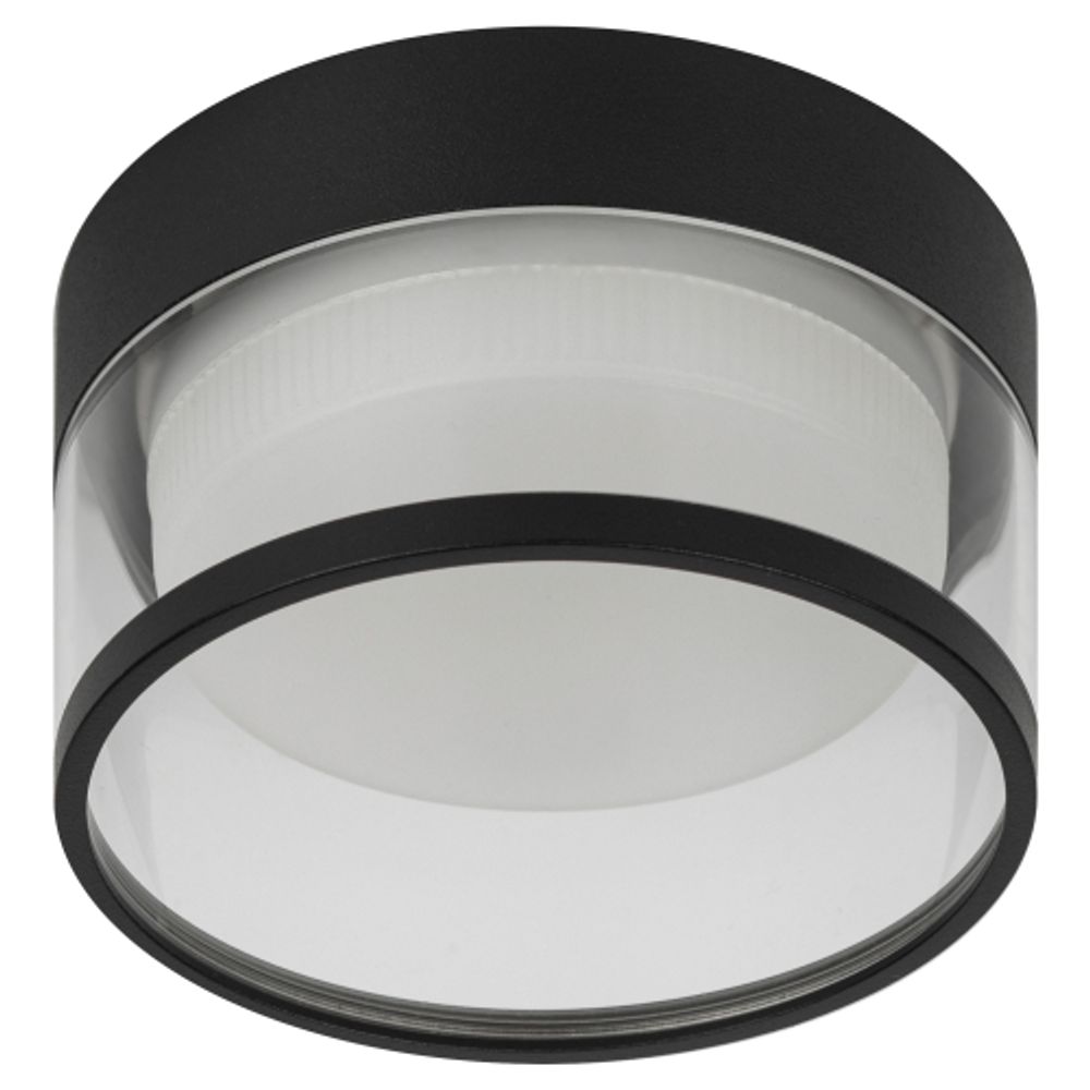 Светильник встраиваемый ЭРА KL82 BK под лампу GX53 черный | Встраиваемые светильники Для ламп GX53