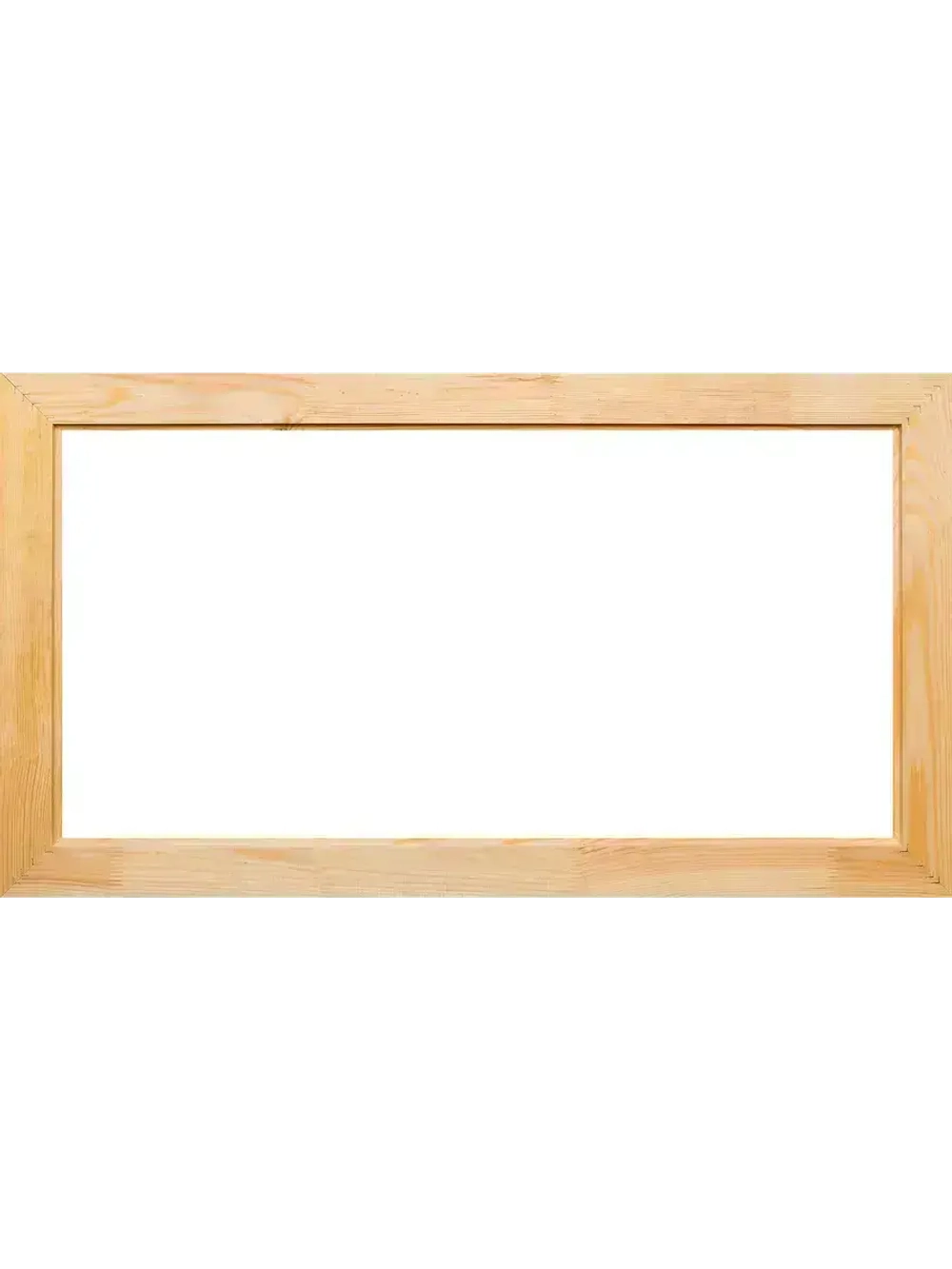 Деревянная рама 30x90 для картин на подрамнике сеч. 60x18