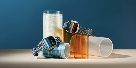 Хромированный ремешок Pitaka Dreamland для Apple Watch (лестница / мозаика)