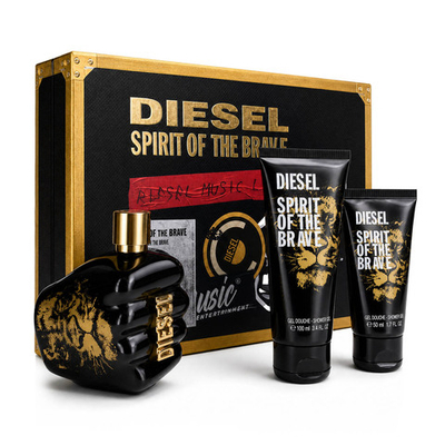 Diesel Spirit of the Brave EDT 125 ml + SG 100 ml + SG 50 ml (man) 1 pcs