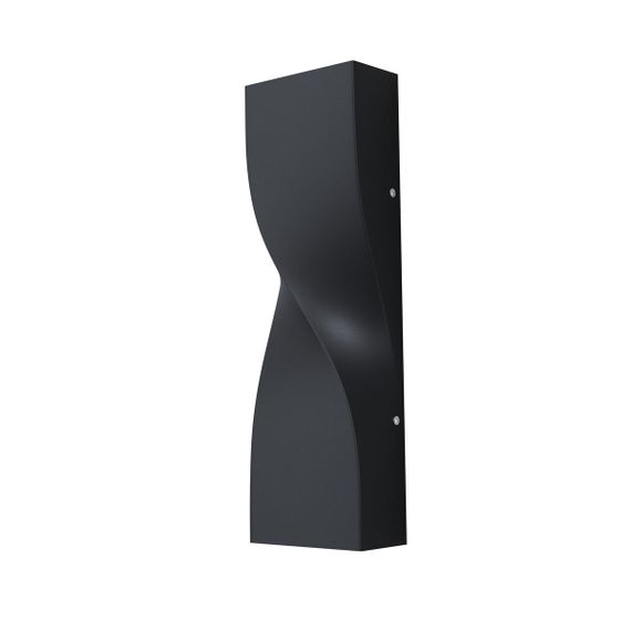 Уличный настенный светодиодный светильник Maytoni Twist O040WL-L11B3K