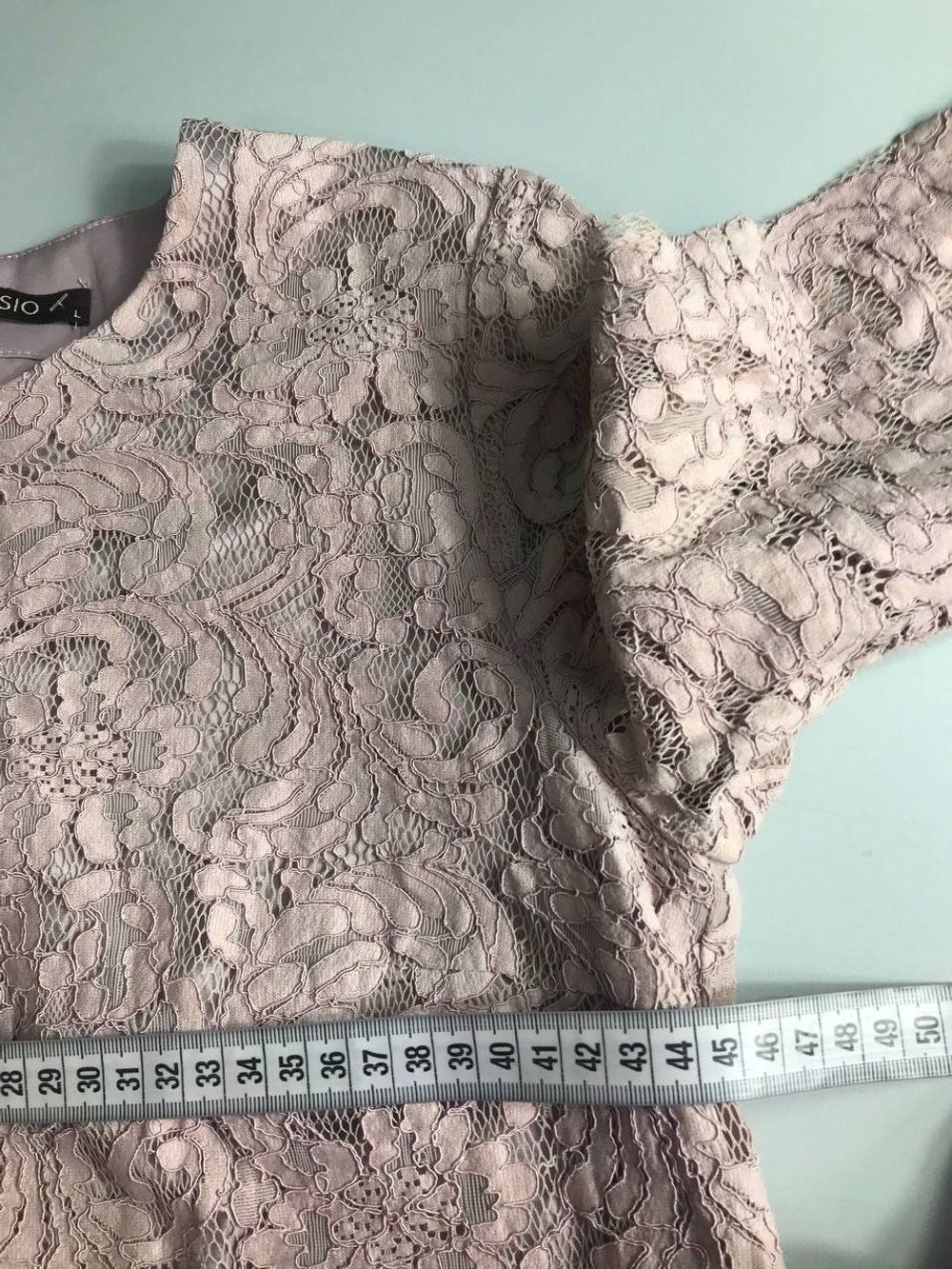 Платье Lusio кружевное с романтичным настроением, маркировка L, визуально на 46 размер