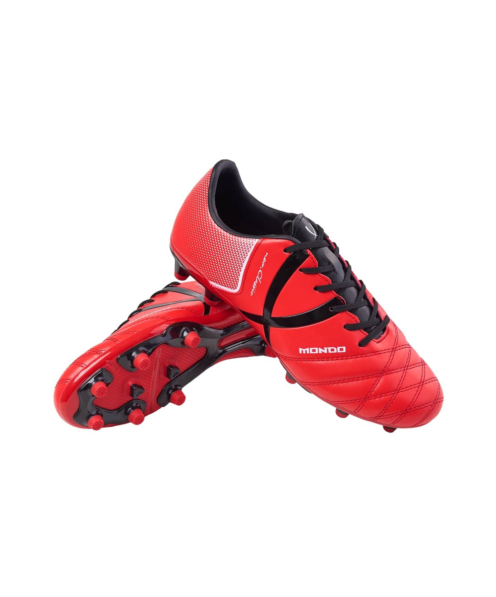 Бутсы футбольные Mondo FG Red/black