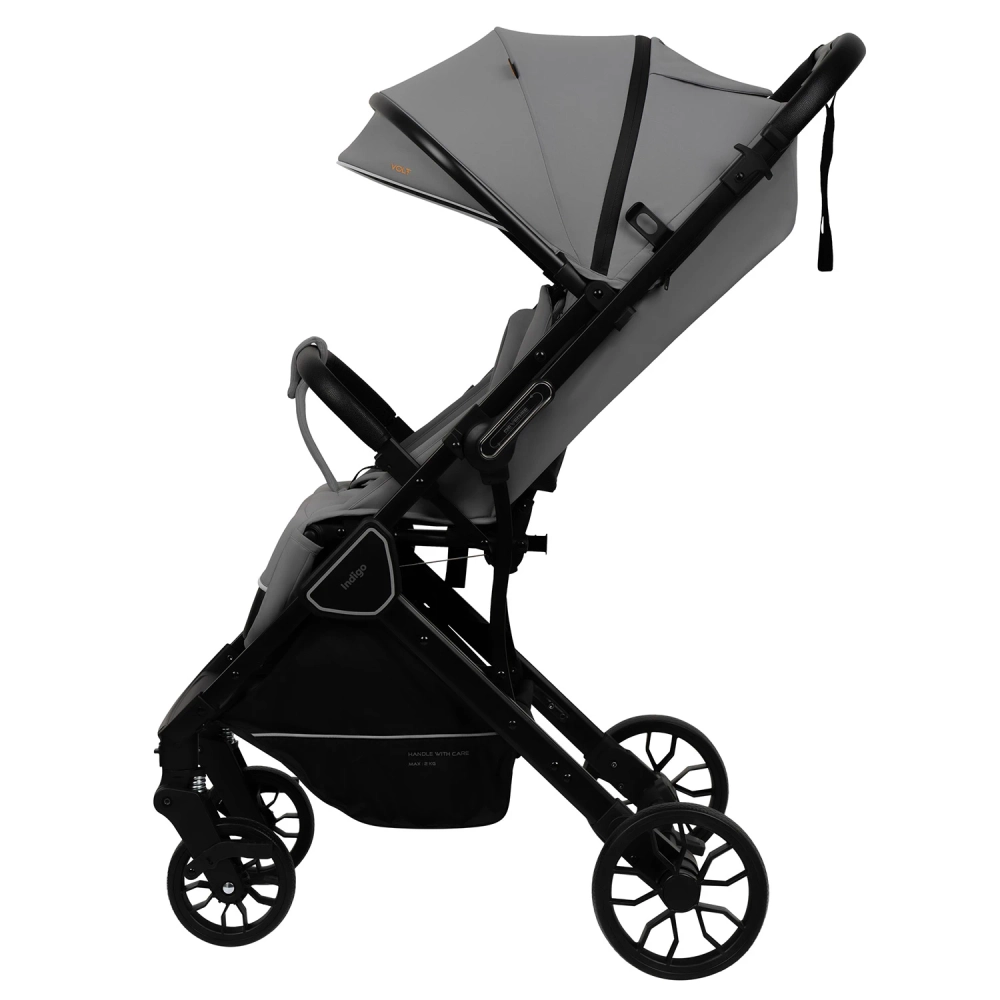 Коляска прогулочная Indigo VOLT светло-серый