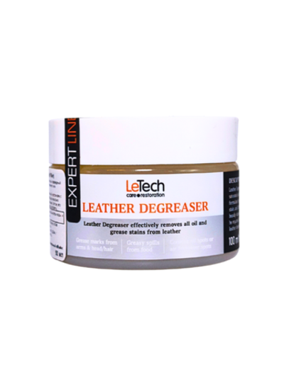LeTech Expert Line Средство для удаления жирных пятен с кожи (Leather Degreaser) 100мл