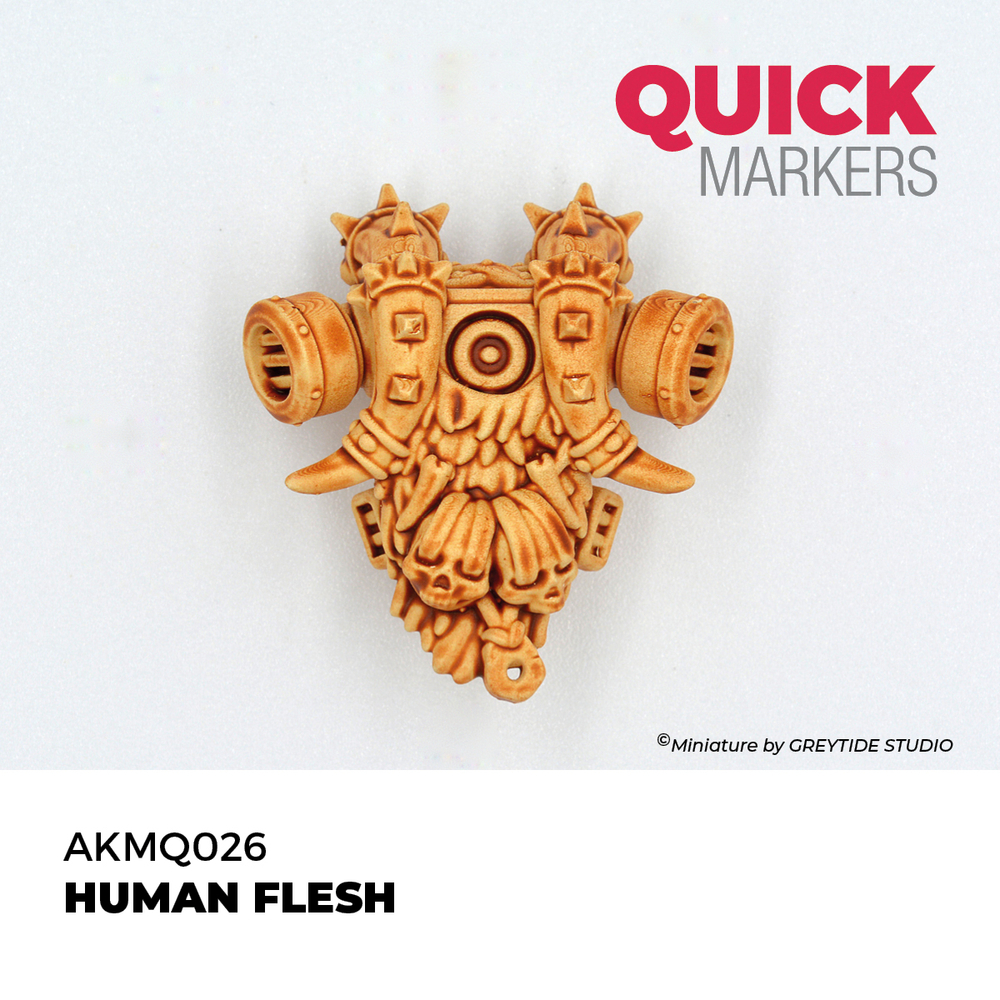 Набор акриловых маркеров AK Interactive Quick Marker Set - Humans
