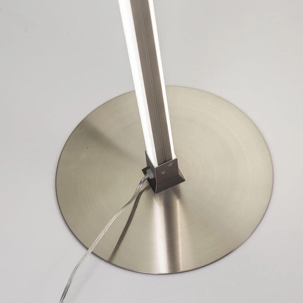 Citilux Гуффин CL804001 Торшер светодиодный с диммером Матовый Хром