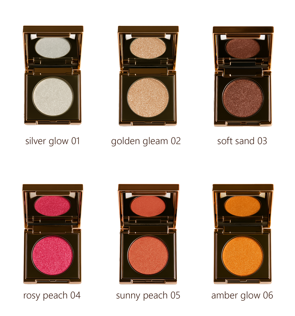 Sen Sulu глиттер прессованные Sparkle mood 04 Rosy Peach