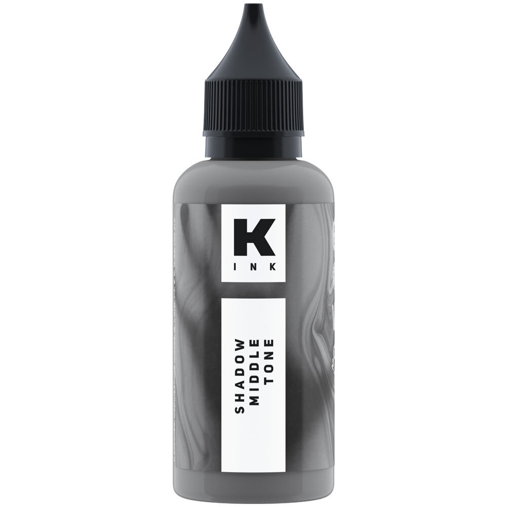 Теневая средний тон КРАСКА Tattoo Ink , 50мл