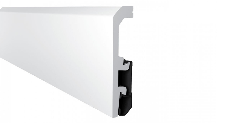 Плинтус Arbiton Vega P1010 Белый под покраску