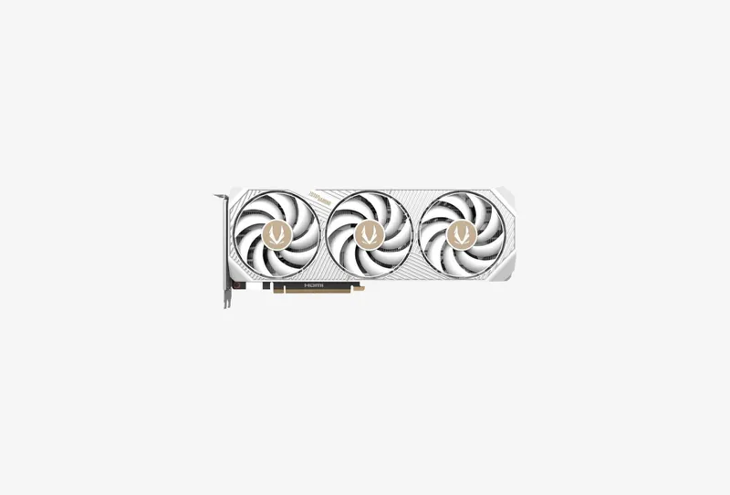 Видеокарта NVIDIA GeForce RTX 5070 Zotac AMP White Edition 12Gb (ZT-B50700FQ-10P)