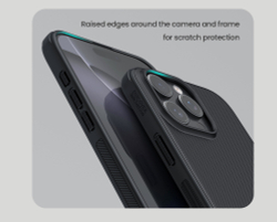 Чехол от Nillkin c поддержкой беспроводной зарядки MagSafe для iPhone 16 Pro Max, серия Super Frosted Shield Pro Magnetic Case
