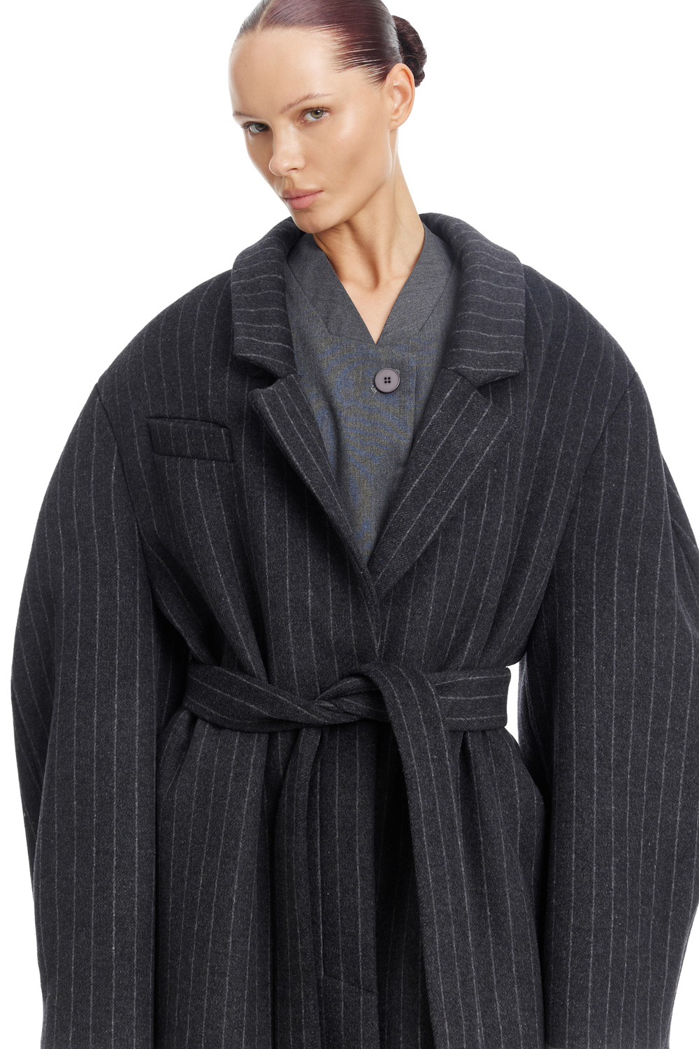 Пальто FEMINISM MAXI Graphite