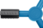 GRINDA RR-P, 75 м, 2 полив, 3 сопла, на пике, ударопрочный пластик, круговой распылитель, PROLine (40341)