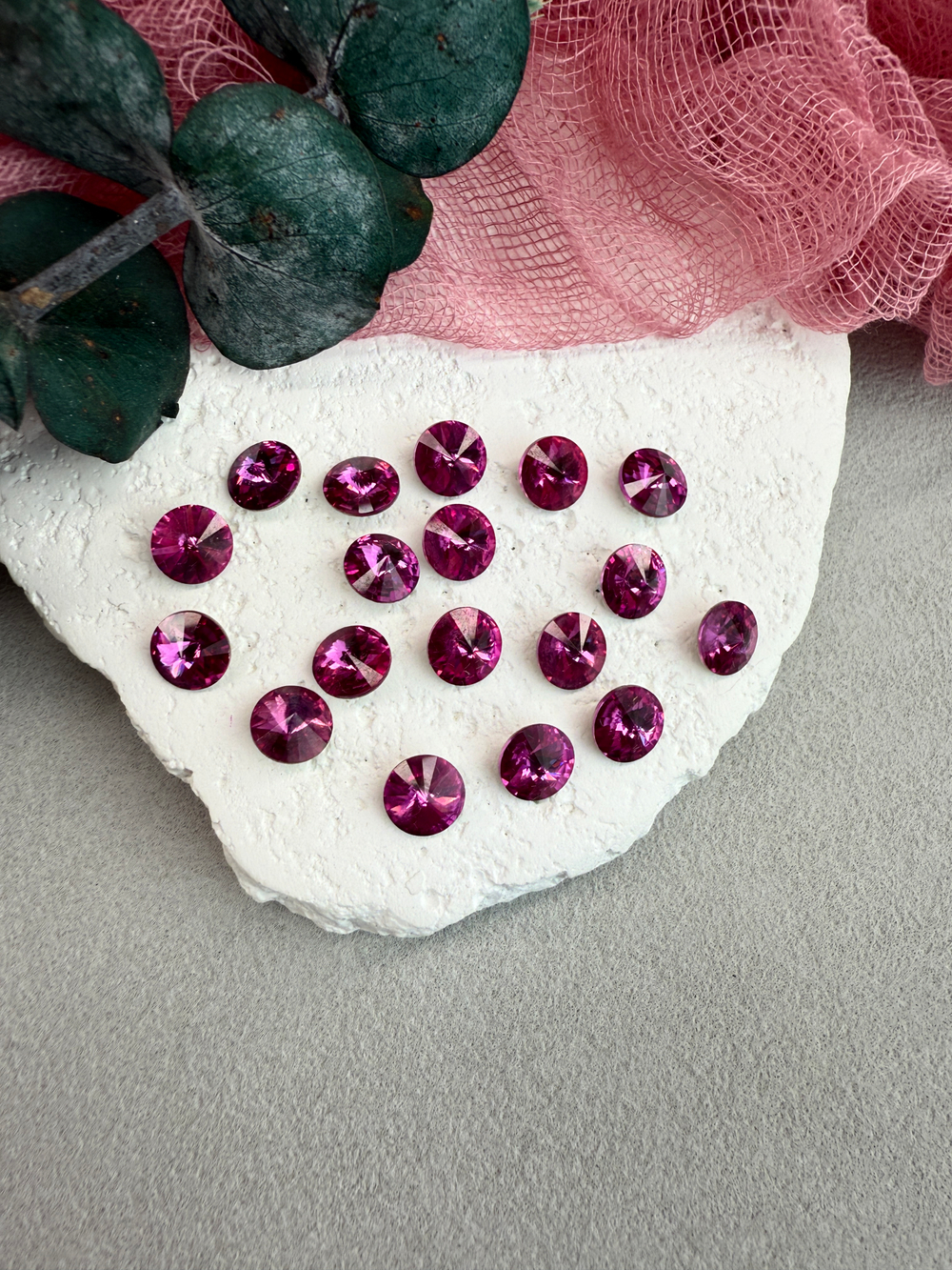 Риволь Rivoli 8 мм, Fuchsia