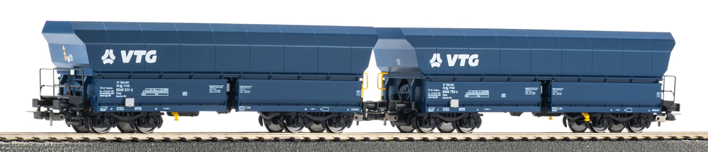 Набор из 2-х саморазгружающихся вагонов Falns 176 VTG NL, эпоха VI