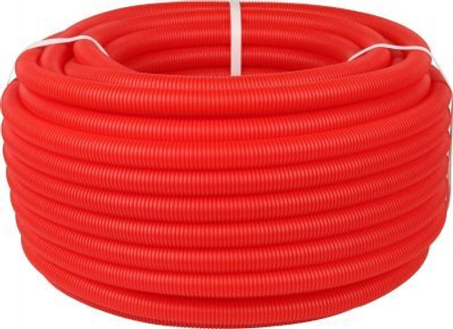 Труба гофрированная 20/18 красная  Stout   9595