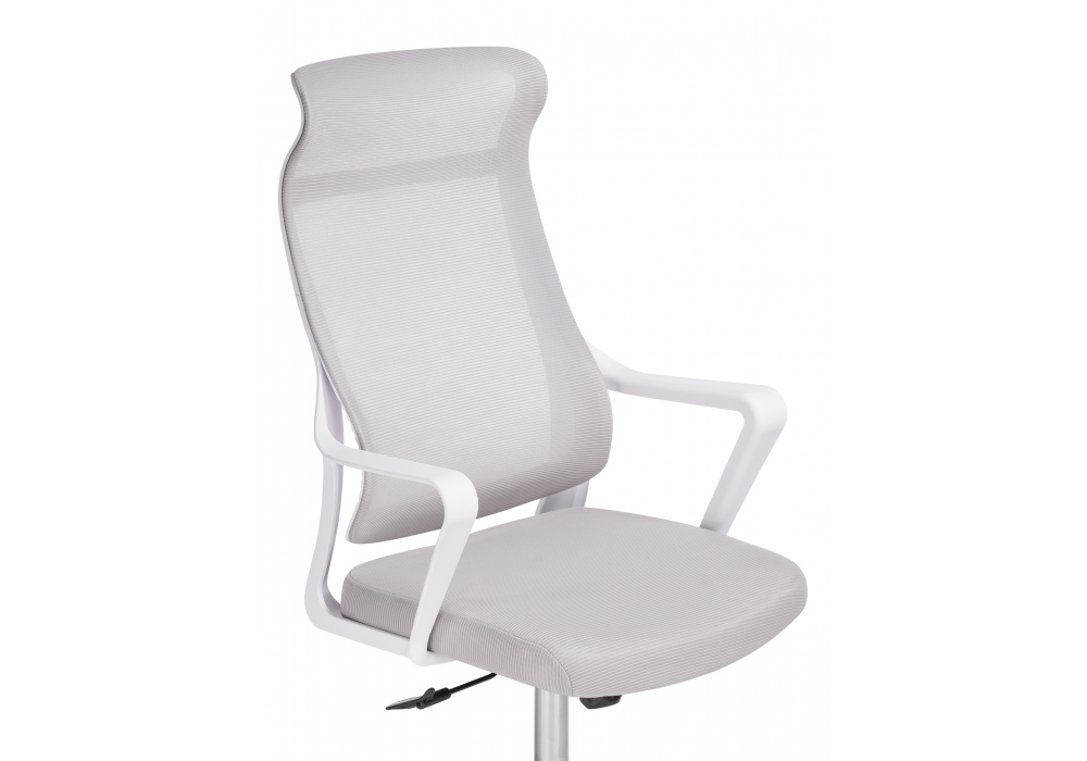 Компьютерное кресло Woodville Rino light gray, white