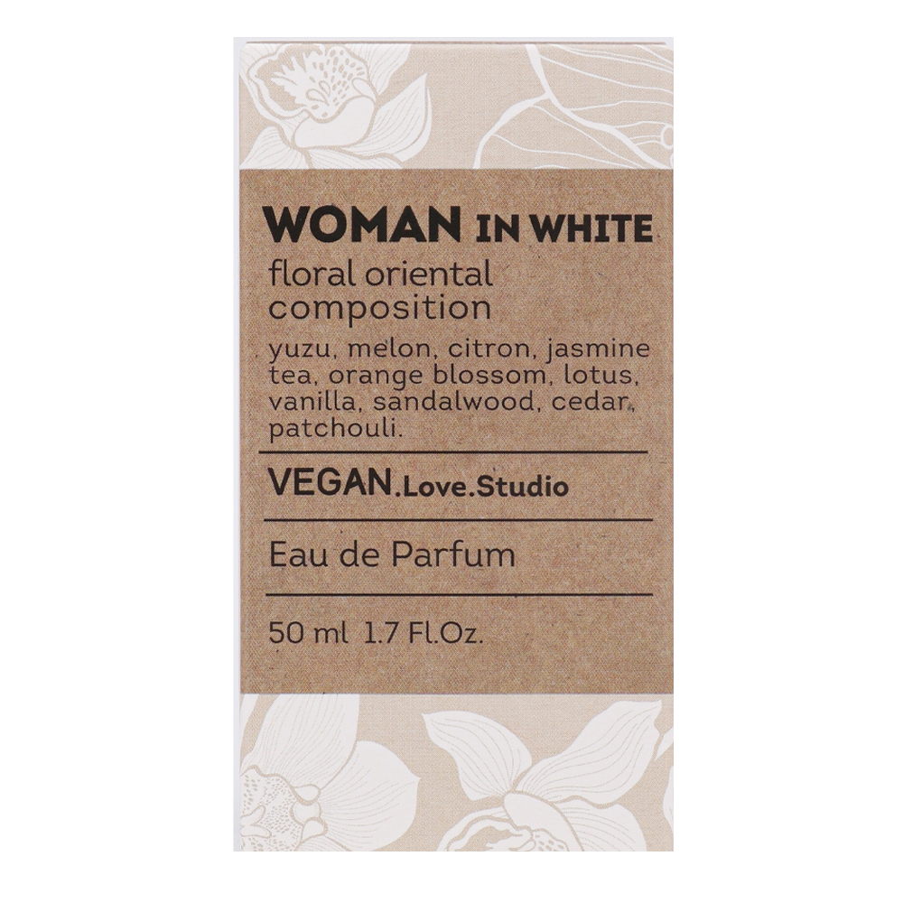 Вода парфюмерная Vegan Love Studio Woman In White (Веган Лав Студио Вуман Ин Вайт) – 50ml for women
