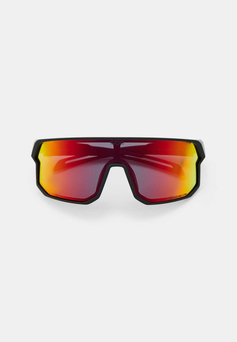 Спортивные очки GOG Vidar / Matt Black / Polarized Black-Red Lens