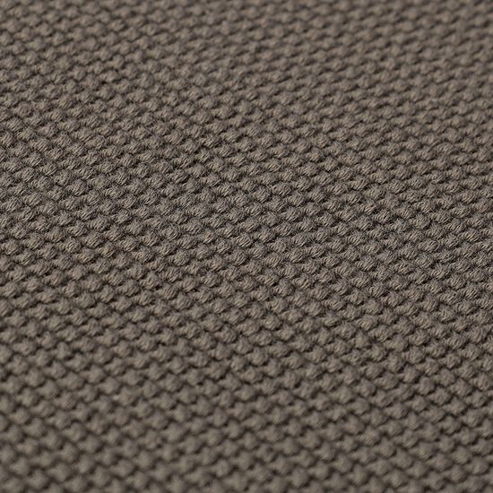 Набор из двух кухонных вязаных полотенец из коллекции essential, темно-серое/бежевое