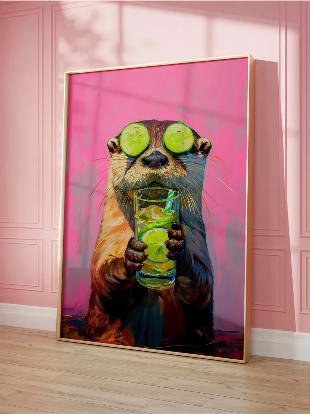 Постер 50х70 интерьерный на стену без рамок