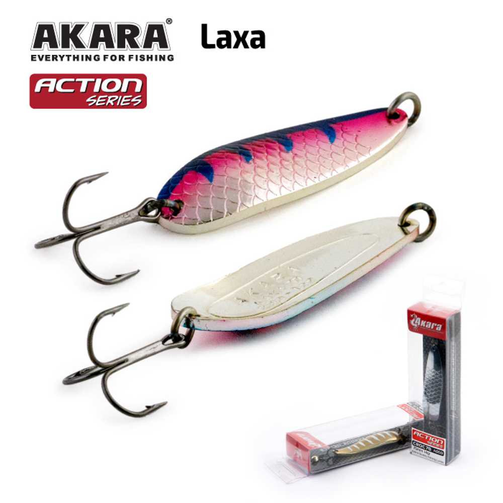 Блесна колебалка Akara Action Series Laxa 70 21 гр. 3/4 oz. AB96