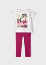 футболка с леггинсами