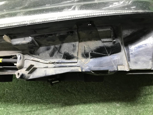 Битая Фара левая Lexus LX 3 15-23 LED Black Vision