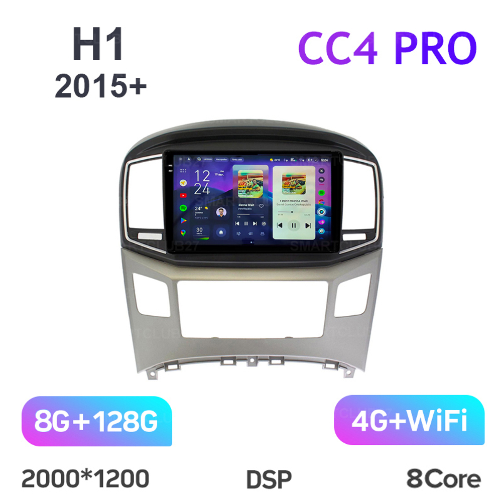 Teyes CC4 Pro 9" для Hyundai H1 2015+