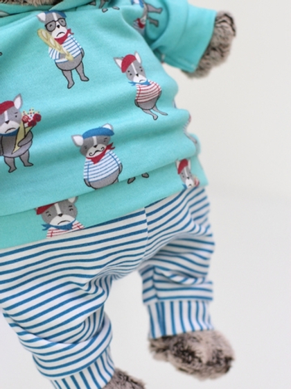 Костюм с бульдогами для кота Басика и кошечки Ли-Ли