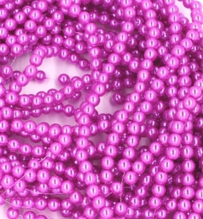 Бусины на леске 6 мм, 1 нить~175 шт