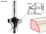 ЗУБР 28,6x16мм, радиус 8мм, фреза кромочная калевочная №1