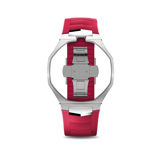 Корпус для часов POP-Swatch x AP - OTTO ROSSO из 2 ремешков