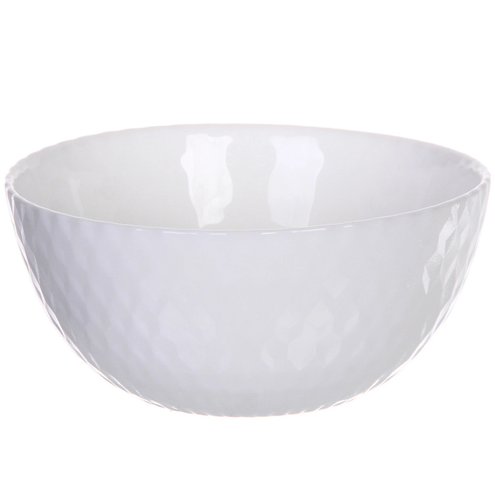 Салатник «White magic» 13*5,8см стеклокерамика Ромбы