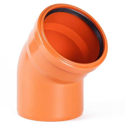 Отвод ХЕМКОР НК 160 мм, 45 гр.