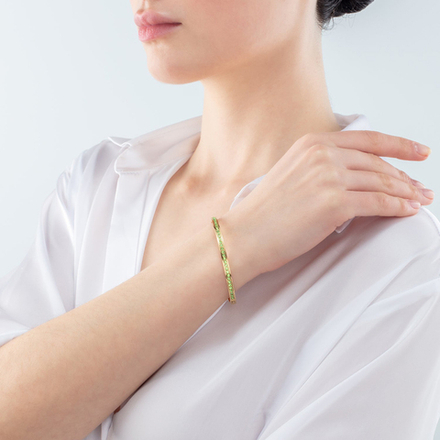 Браслет Coeur de Lion Green-Gold 17 см 0127/33-0516