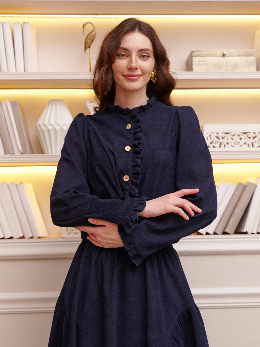 Жакет вельвет укороченный