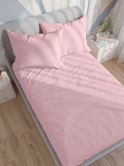 Постельное белье Milky Garden "Sherbet" 1,5-сп   наволочка 50х70 1шт Простынь  150х215 см  Пододеяльник 145х215 см