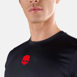 Мужское теннисное поло Hydrogen Tech Panther T-Shirt Men - Black, Red