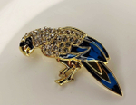 Брошка "Попугай"