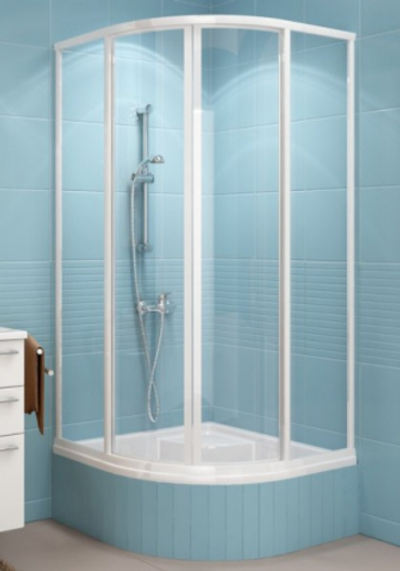 Душевой уголок Ravak Supernova SKCP4-90 Sabina белый+грейп 31177V100ZG