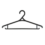 Вешалка - плечики костюмные 46-48 разм. черн.