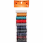 Нитки в наборе 10шт, цвет микс, 40м.