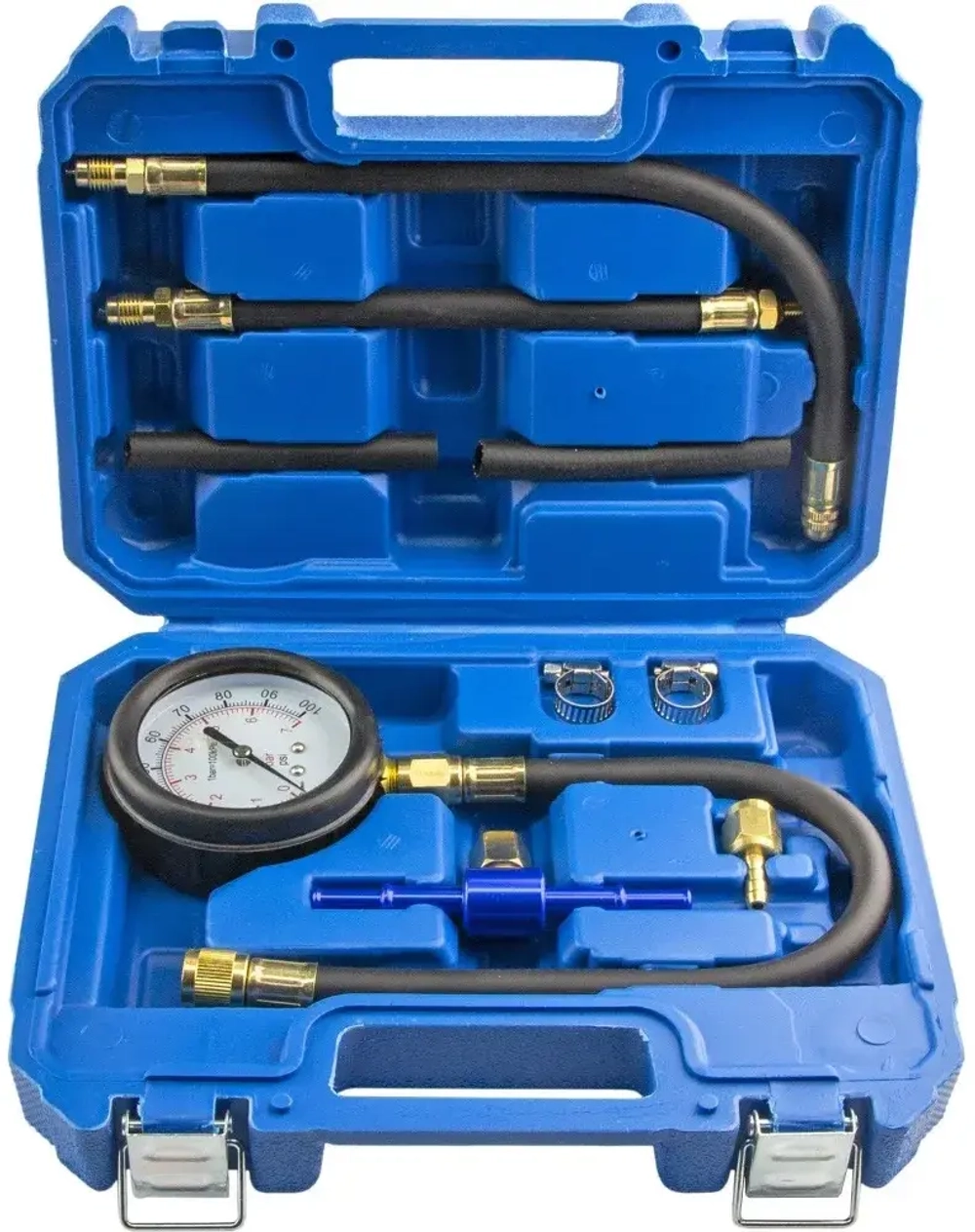 Набор для измерения давления топлива (0–7bar), 8 предметов, ZIPMEND