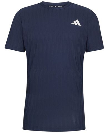 Мужская теннисная футболка Adidas Climacool+ Freelift - legend ink